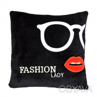 Компактна, стильная, мягкая подушка "Fashion Lady" с приятным узором.Бренд: TIGR. . фото 1