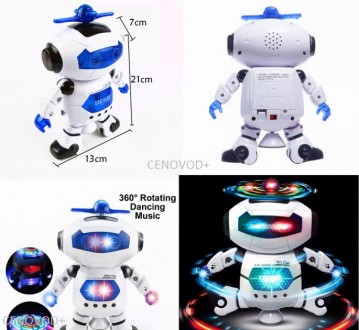 Dancing Robot - отличная игрушка для подрастающего малыша, способная занять кара. . фото 3