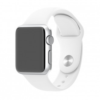 Ремешок для Apple Watch Silicone Band 42 mm White. Каменское. фото 1 Ремешок для Apple Watch Silicone Band 42 mm White. Каменское. фото 1