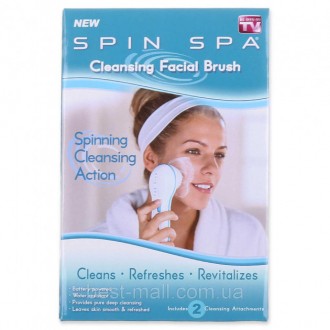 Омолодите свою кожу для чистого, здорового свечения. Spinning Spa 
Facial Brush . . фото 3