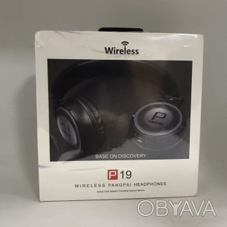 P19 Wireless Headphone - это модель универсальных беспроводных блютуз наушников . . фото 1