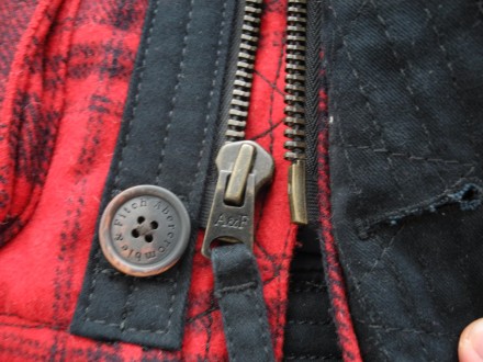 Куртка утепленная Abercrombie s Fitch р. M ( Сост Нового ) 75% шерсть ,высочайше. . фото 6