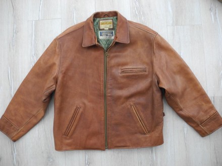 Куртка кожаная Replay р. XL, супер цвет очень стильная клеймения 100% кожа . Раз. . фото 2