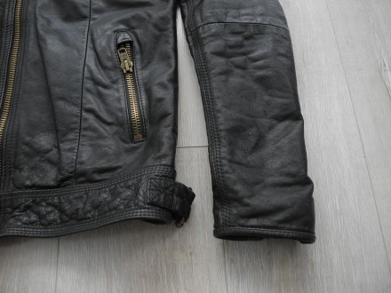Куртка Superdry RYAN Leather Jacket р. M ( Новое ) 100% кожа , супер цвет очень . . фото 5