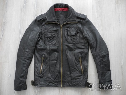 Куртка Superdry RYAN Leather Jacket р. M ( Новое ) 100% кожа , супер цвет очень . . фото 1