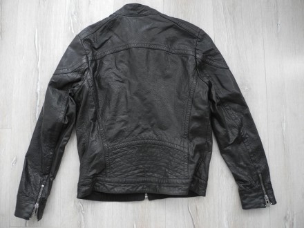 Куртка кожаная River Island Leather Jacket р. M ( Сост Нового ) супер цвет очень. . фото 11