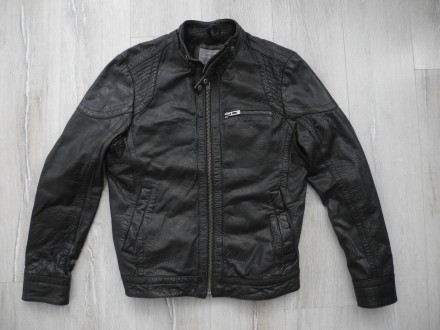 Куртка кожаная River Island Leather Jacket р. M ( Сост Нового ) супер цвет очень. . фото 2