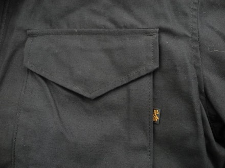 Куртка с утеплителем ALPHA Ind. USA M-65 р. XL ( НОВОЕ ), супер цвет очень стиль. . фото 6