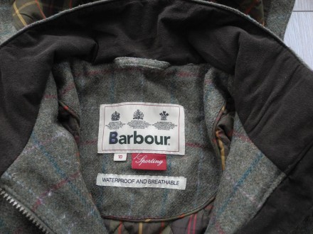 Куртка твидовая Barbour Sporting р. M ( Сост Нового ) 100% Wool ,высочайшее каче. . фото 4
