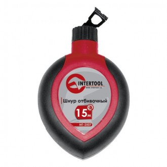 Шнур отбивочный 30 м INTERTOOL MT-2508. Житомир. фото 1 Шнур отбивочный 30 м INTERTOOL MT-2508. Житомир. фото 1