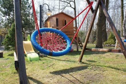 Гойдалка Гніздо Лелека 120 см на громадську дитяча майданчик.
Гойдалка відповіда. . фото 3