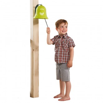 Колокол для детской площадки обладает уникальной конструкцией. При звоне он пере. . фото 3