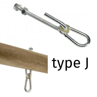 Карабін для гойдалки Тип J використовується для кріплення гойдалки підвісних. По. . фото 3