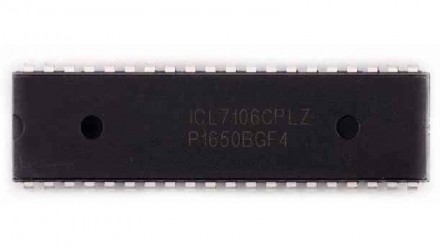 Микросхема ICL7106 для ремонта мультиметров.
Аналого-цифровой преобразователь IC. . фото 2