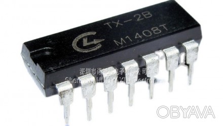 Микросхема TX-2B передатчик для игрушек DIP-14.
TX-2B - это КМОП микросхема пере. . фото 1