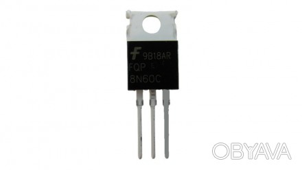 Транзистор FQP8N60C 8N60C 8N60 MOSFET N-ch 600V 7.5A TO220.. . фото 1