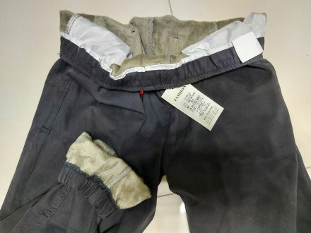 Джоггеры зимние утепленные, джинсы на резинке стрейчевые коттоновые унисекс FASH. . фото 3