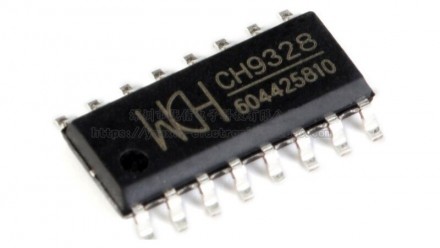  Микросхема передачи данных WCH USB HID CH9328 SMD SOP16.. . фото 2
