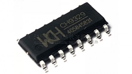  Микросхема передачи данных WCH USB HID CH9329 SMD SOP16.. . фото 2