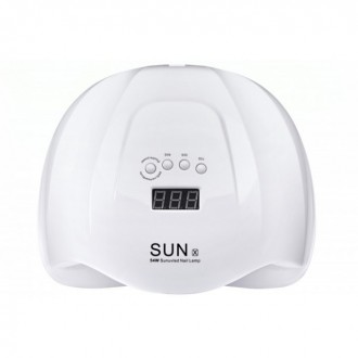UV Led УФ лампа для маникюра SUN X выполнена из ABS пластика, мощностью 54 Вт, и. . фото 4