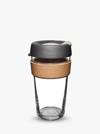 Чашка для кофе с собой Keep Cup Brew PRESS Cork— новая коллекция стильных чашек . . фото 3
