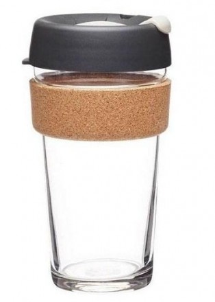 Чашка для кофе с собой Keep Cup Brew PRESS Cork— новая коллекция стильных чашек . . фото 2