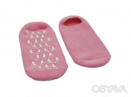 Увлажняющие гелевые носки spa gel socks – служат для смягчения кожи, предотвраще. . фото 1
