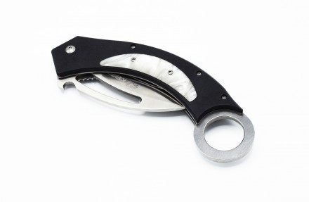 Отличный Складной нож М97 с очень удобным для использования дизайномклинка и рук. . фото 3