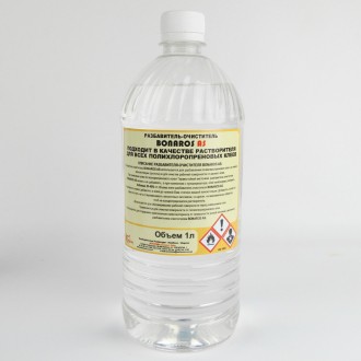 Растворитель и очиститель BONAROS AS для разбавления полихлоропреновыхклеев, 1 л. . фото 4