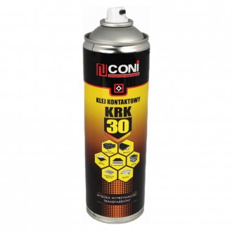 Аерозольний термостійкий контактный клей CONI KRK 30
Професійний контактний клей. . фото 3