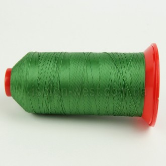 Нить POLYART(ПОЛИАРТ) N20 цвет 3709 светло-зеленый, для пошив чехлов на автомоби. . фото 3