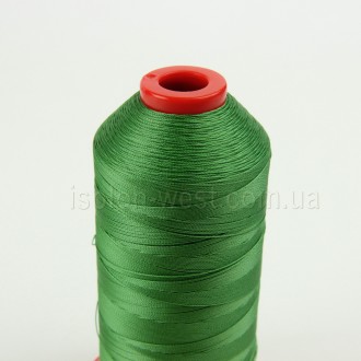 Нить POLYART(ПОЛИАРТ) N20 цвет 3709 светло-зеленый, для пошив чехлов на автомоби. . фото 5