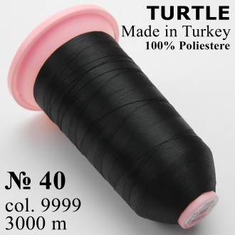 Описание:
Нить TURTLE – это высокопрочная непрерывная швейная волокнистая нить и. . фото 2