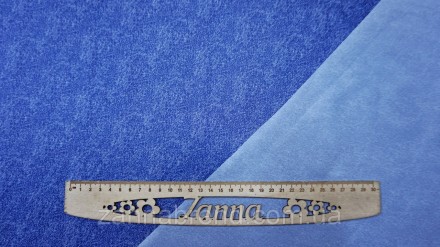  Ткань плащевка цвет джинс "Имитация джинсовой фактуры" - тонкое полотно состоящ. . фото 6