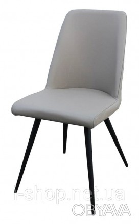 Зручний та лаконічний стілець кухонний капучіно шкірозамінник DAOSUN DC 9517А. К. . фото 1