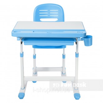 Детская парта со стульчиком FunDesk Cantare Blue
Выполняя домашнее задание или о. . фото 6