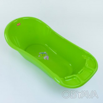 Классическая просторная детская ванночка предназначена для деток с рождения. Для. . фото 1