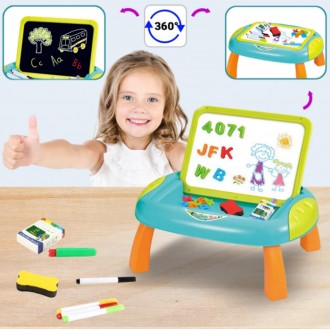 Стол для рисования детей - набор, который поможет Вашему малышу нарисовать свои . . фото 4