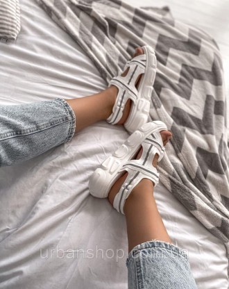 Босоніжки сланці Stilli Slippers White
• Матеріал : Текстиль, еко-шкіра
• Розмір. . фото 4