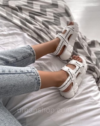 Босоніжки сланці Stilli Slippers White
• Матеріал : Текстиль, еко-шкіра
• Розмір. . фото 8