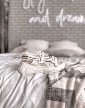 Босоніжки сланці Stilli Slippers White
• Матеріал : Текстиль, еко-шкіра
• Розмір. . фото 7
