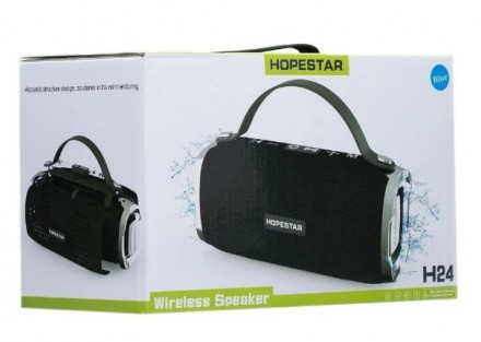 Портативная Bluetooth (блютуз) колонка Hopestar H24. Мощная, беспроводная колонк. . фото 7