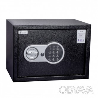 Мебельный сейф Ferocon БС-25Е.9005 - бюджетный сейф для дома и офиса с электронн. . фото 1