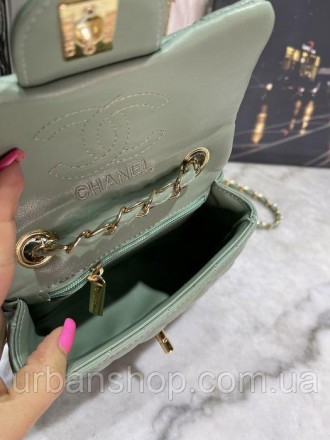 
Жіноча Сумка Шопер Клатч у стилі Chanel Шанель
Відмінної якості
Колір м'ятний
Р. . фото 7