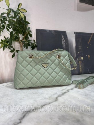 
В наявності Жіноча сумка Шопер в стилі Prada
Відмінної якості
Колір м'ятний
Тре. . фото 2