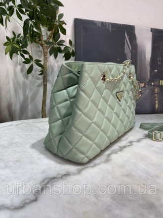 
В наявності Жіноча сумка Шопер в стилі Prada
Відмінної якості
Колір м'ятний
Тре. . фото 3