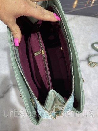 
В наявності Жіноча сумка Шопер в стилі Prada
Відмінної якості
Колір м'ятний
Тре. . фото 5