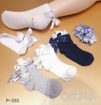 Носки для девочки Pier Lone
Состав 95% хлопка 5% полиамида
Размер
5-6 лет размер. . фото 1