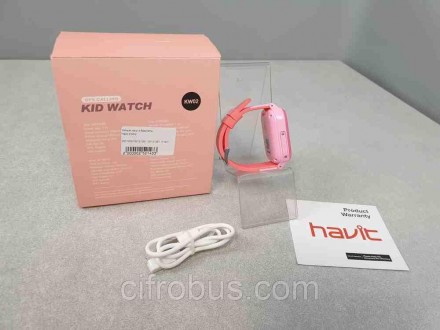 Современный помощник HAVIT HV-KW02, это ультрасовременные смарт-часы для школьни. . фото 4