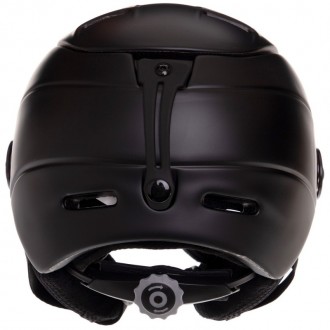 Шлем горнолыжный с визором и механизмом регулировки для надежной защиты головы п. . фото 4